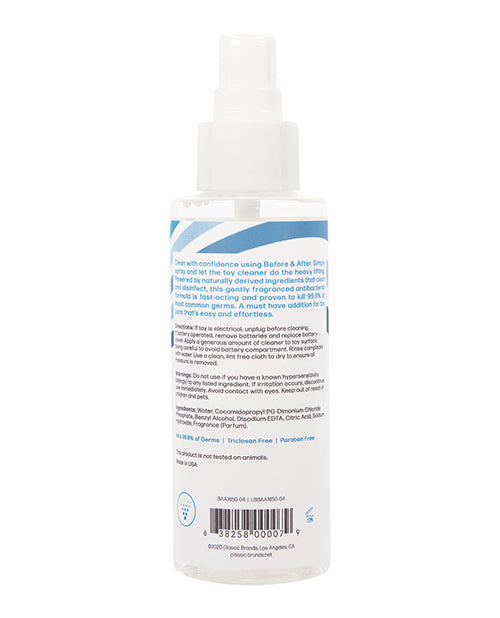 Before and After Anti-Bacterial Toy Cleaner Clean Fresh Fragrance 4oz