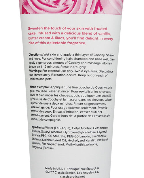Coochy Shave Cream Frosted Cake 12.5oz