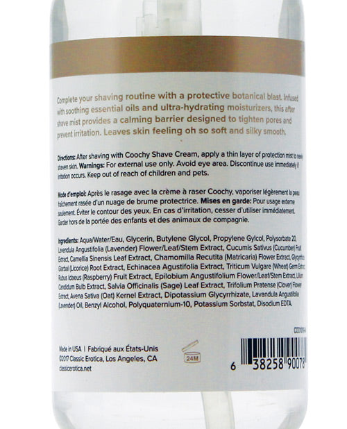 Coochy Aftershave Protection Mist Botanical Blast 4oz
