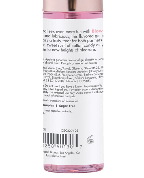 CGC Blow Me Oral Sex Gel 2oz - Cotton Candy