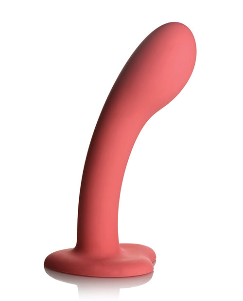 Simply Sweet G-Spot Silicone Dildo - Pink