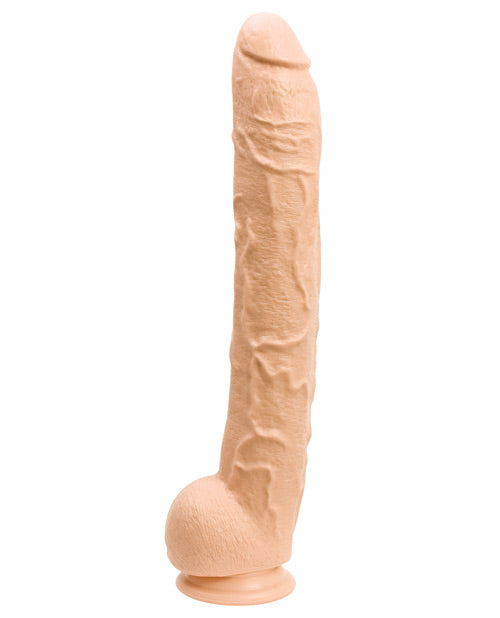 Dick Rambone Dildo 17in - Vanilla