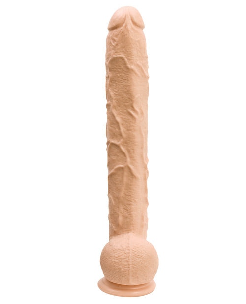 Dick Rambone Dildo 17in - Vanilla