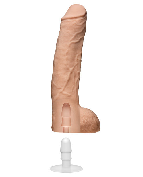 Signature Cocks John Holmes Dildo 9.5in - Vanilla