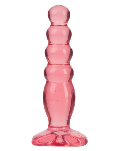Crystal Jellies Anal Delight Anal Plug 5in - Pink