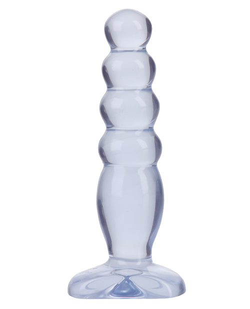 Crystal Jellies Anal Delight Anal Plug 5in - Clear