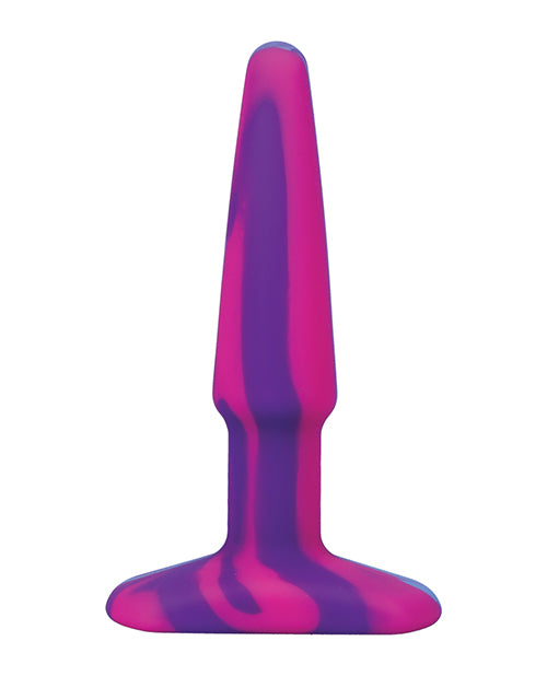A-Play Groovy Silicone Anal Plug 4in - Fuschia/Magenta