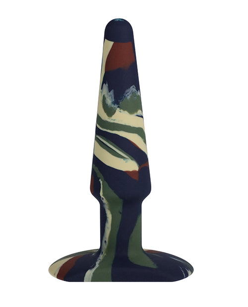 A-Play Groovy Silicone Anal Plug 5in - Green