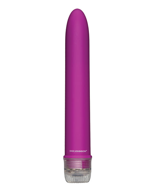 Velvet Touch Vibes Waterproof Vibrator 7in - Magenta