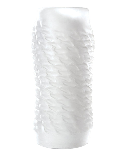 OptiMale Link Reversible Ultraskyn Masturbator - Frost