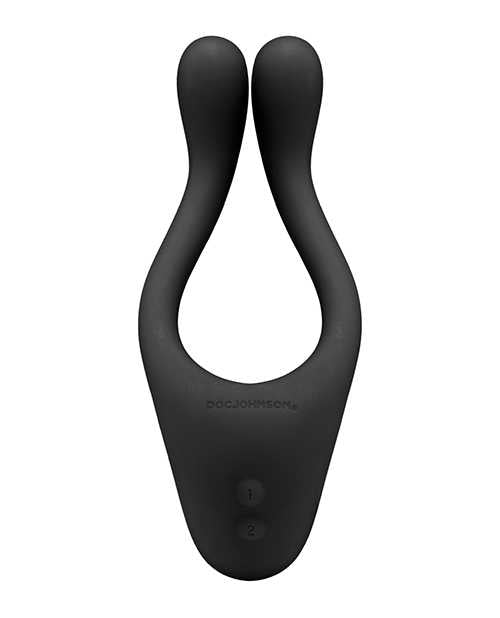 Tryst Rechargeable Multi Erogenous Zone Silicone Massager - Black