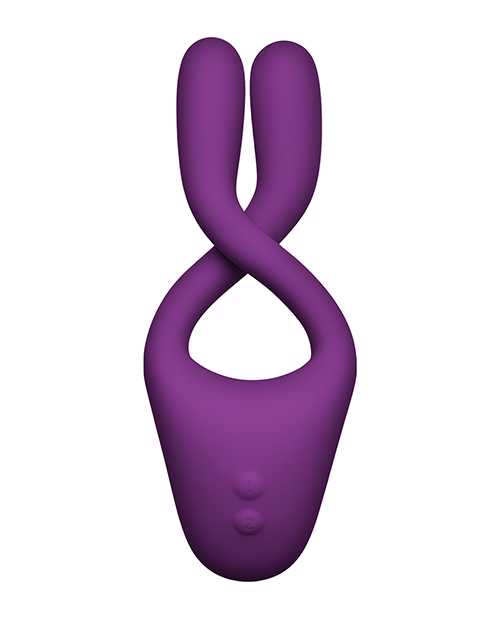 Tryst V2 Bendable Silicone Massager with Remote Control - Purple