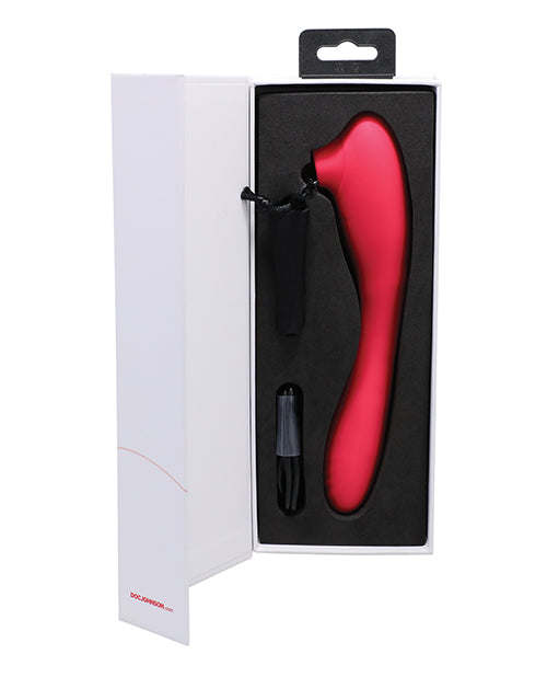 This Product Sucks Bendable Wand Rechargeable Silicone Clitoral Vibrator - Pink