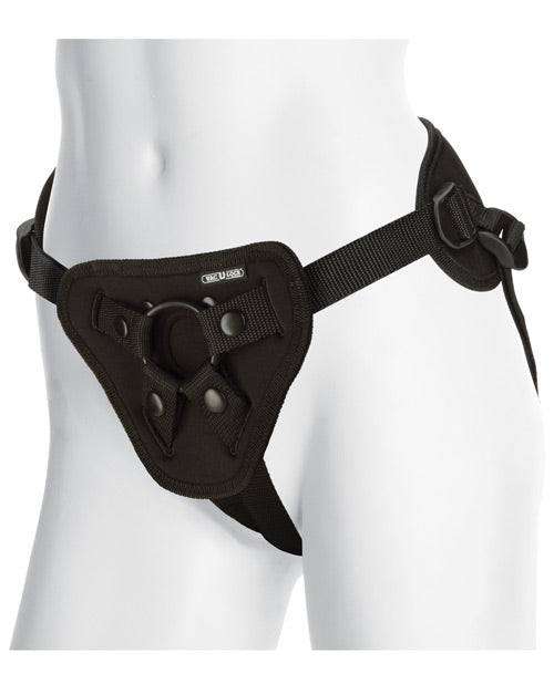 Vac-U-Lock Platinum Supreme Harness with Butt Plug - Black
