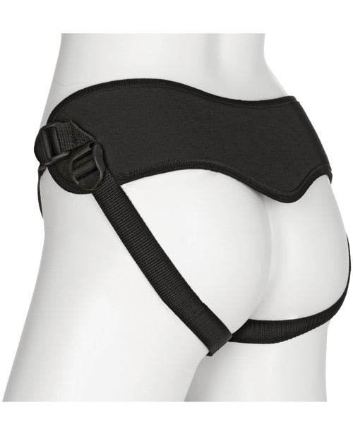 Vac-U-Lock Platinum Supreme Harness with Butt Plug - Black
