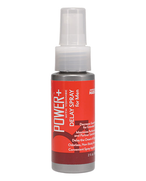 Power Plus with Yohimbe Delay Spray For Men (boxed) 2oz