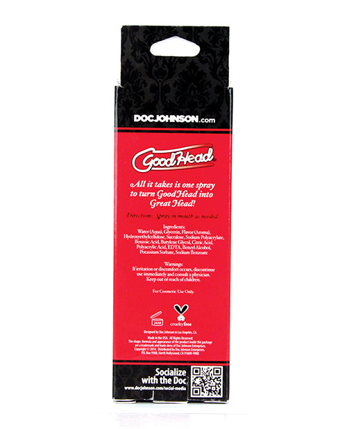 GoodHead Juicy Head Dry Mouth Spray - Juicy Apple 2oz