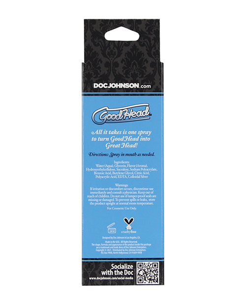 GoodHead Juicy Head Dry Mouth Spray - Cotton Candy 2oz