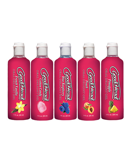 GoodHead Oral Delight Gel Assorted (5 Pack) 1oz