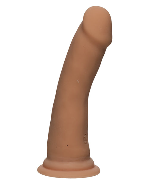 The D Slim D Ultraskyn Dildo 6in - Caramel