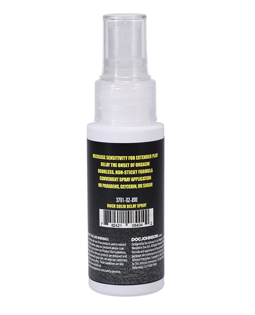 Rock Solid Delay Spray (boxed) 2oz