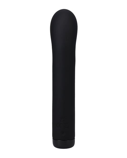 In a Bag Silicone Rechargeable G-Spot Vibrator - Black