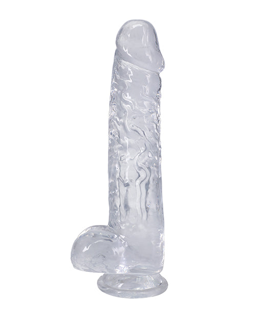 In a Bag Really Big Dick Dildo 10in - Clear
