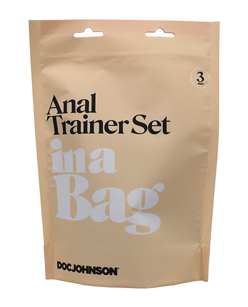 In a Bag Anal Kit (Set of 3) - Black