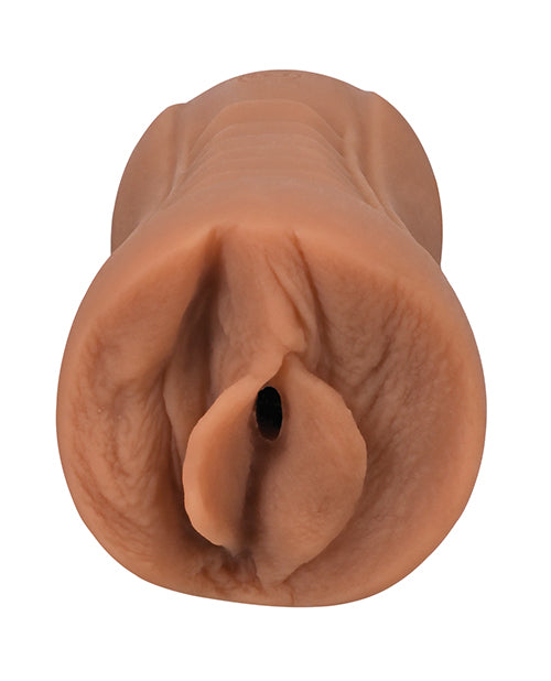 Signature Strokers Aidra Fox Ultraskyn Pocket Masturbator - Pussy - Caramel