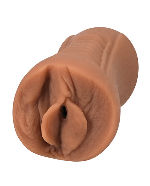 Signature Strokers Aidra Fox Ultraskyn Pocket Masturbator - Pussy - Caramel
