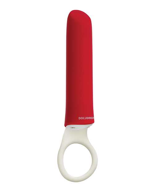 iVibe Select iPlease Limited Edition Rechargeable Silicone Mini Vibrator - Red