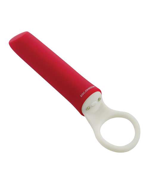 iVibe Select iPlease Limited Edition Rechargeable Silicone Mini Vibrator - Red