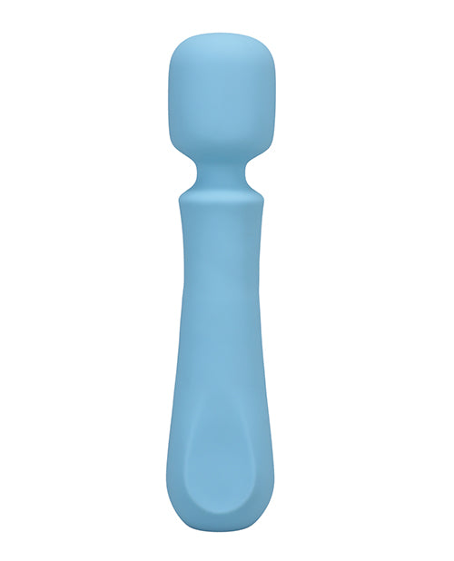 Ritual Euphoria Rechargeable Silicone Wand Vibrator - Blue