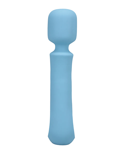 Ritual Euphoria Rechargeable Silicone Wand Vibrator - Blue