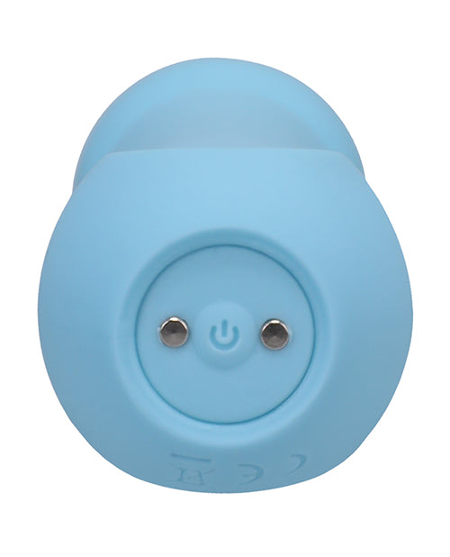 Ritual Euphoria Rechargeable Silicone Wand Vibrator - Blue