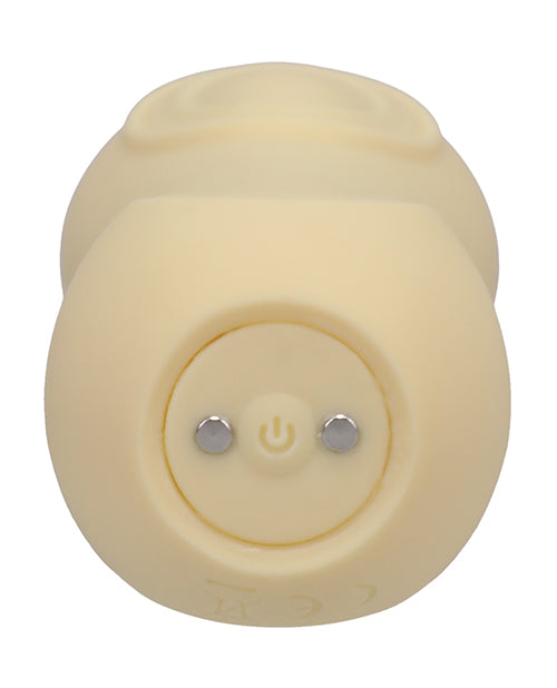 Ritual Sol Rechargeable Silicone Pulsating Vibrator - Yellow