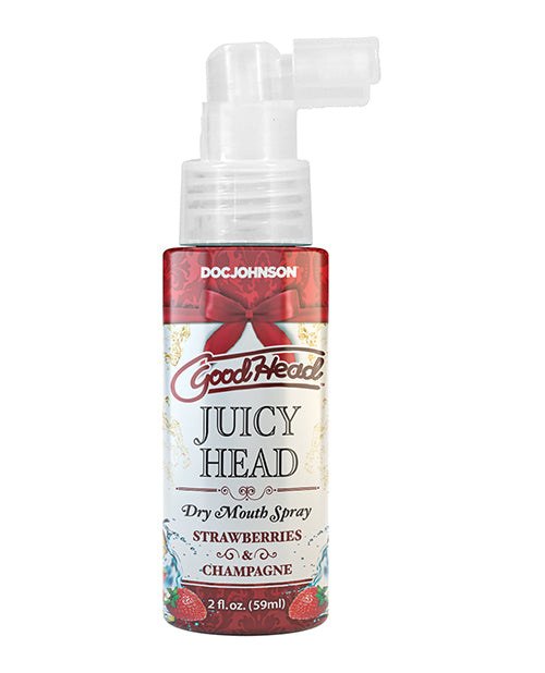GoodHead Juicy Head Dry Mouth Spray - Strawberries and Champagne 2oz