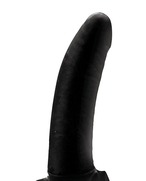 Lux Fetish The Original Facilitator Face Strap-On with Dildo - Black