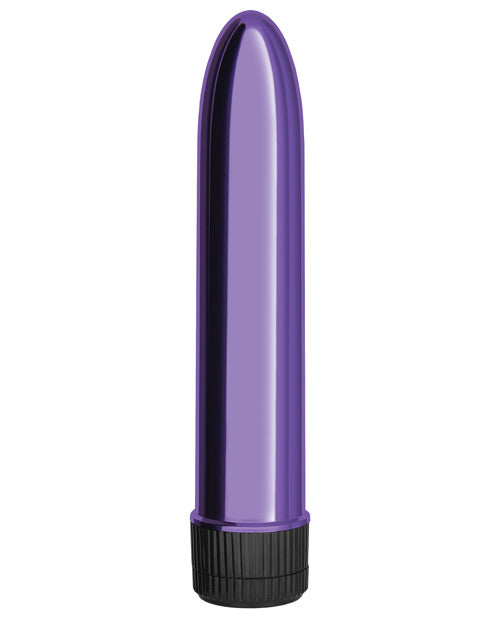 Erotic Toy Company Chrome Classics 5" Vibe - Purple