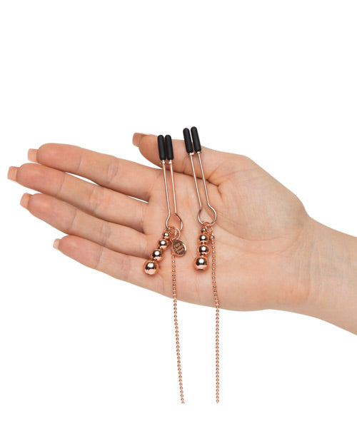 Fifty Shades Freed All Sensation Nipple and Clitoral Chain - Purple