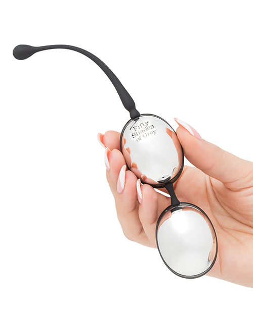 Fifty Shades of Grey Inner Goddess Silver Jiggle Balls - Silver