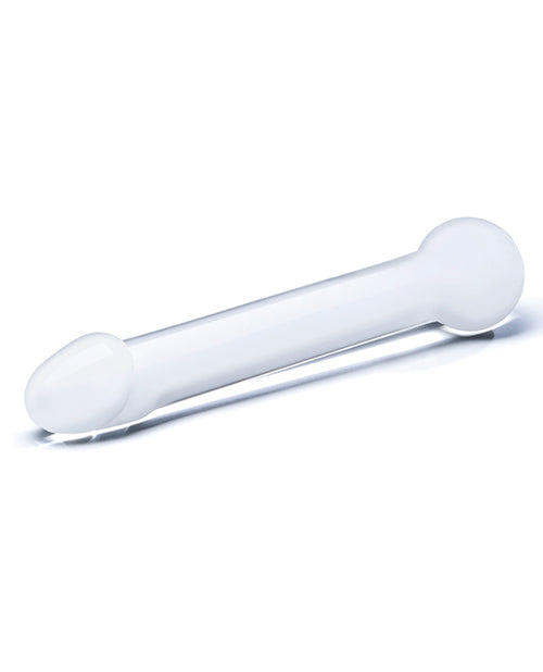 Glas Realistic Head Glass Dildo 7in - Clear