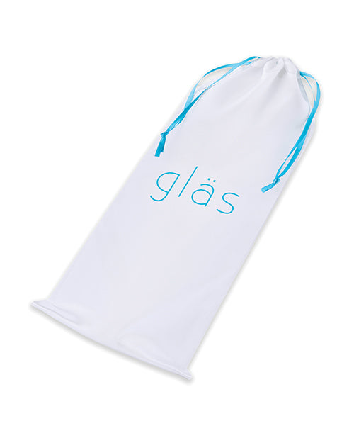 Glas Realistic Head Glass Dildo 7in - Clear