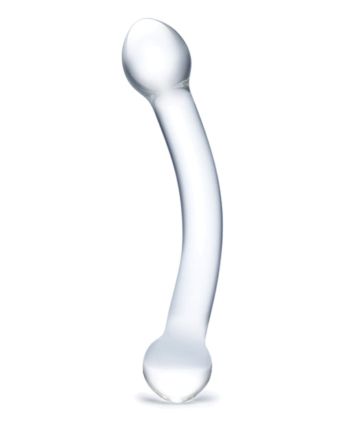 Glas Curved Glass G-Spot Stimulator 7in - Clear
