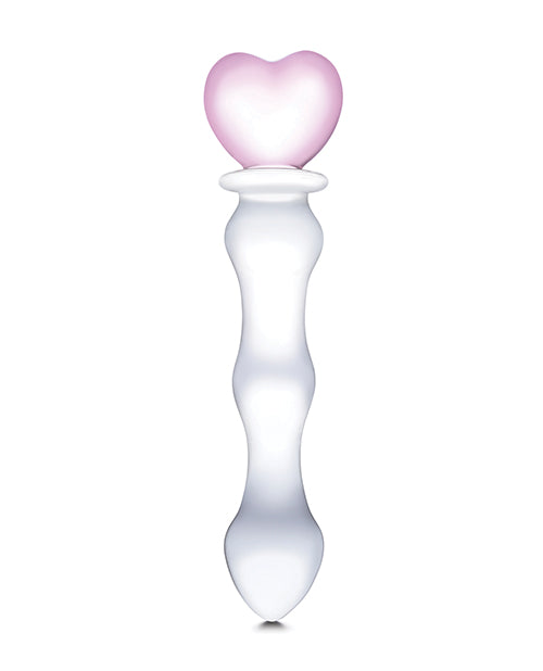 Glas Sweetheart Dildo - Clear/Pink