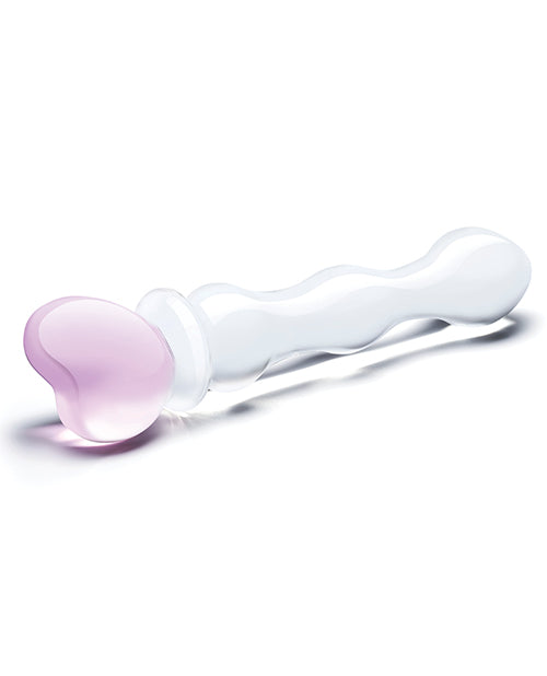 Glas Sweetheart Dildo - Clear/Pink