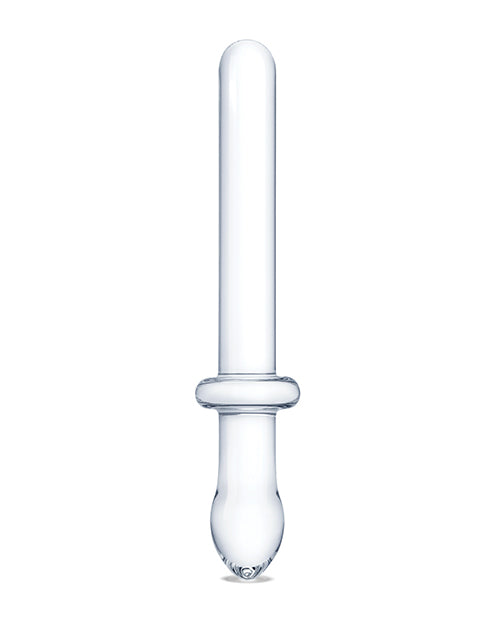 Glas Classic Smooth Dual-Ended Dildo 9.25in - Clear