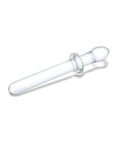 Glas Classic Smooth Dual-Ended Dildo 9.25in - Clear