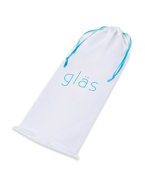 Glas Classic Smooth Dual-Ended Dildo 9.25in - Clear