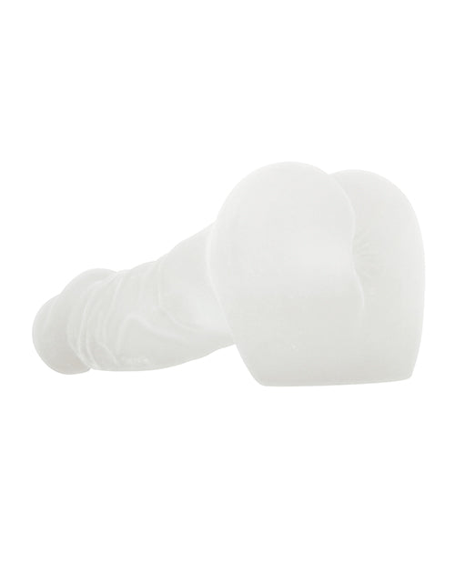 Gender X Stroke and Poke Vibrating Masturbator - Clear
